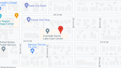Map of the neighborhood around Good Samaritan Society-Devils Lake