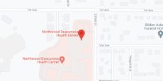 Northwood Deaconess Health Ctr in google map