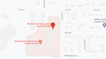 Northwood Deaconess Health Ctr in google map