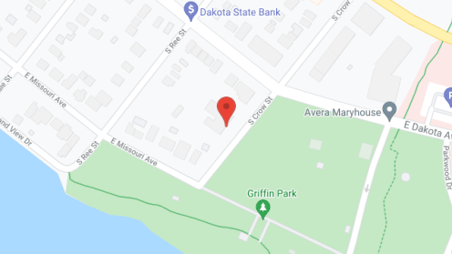 Map of the neighborhood around St Benedicts