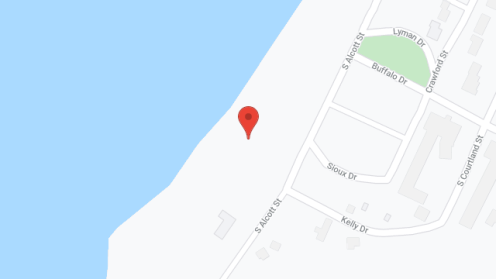Map of the neighborhood around Riverview Retirement Home