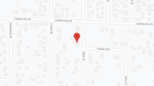 Map of the neighborhood around Hyva Home