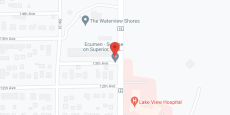 The Waterview Shores in google map
