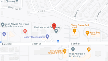 Greenway Apartments in google map