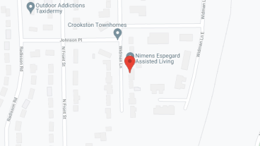 Nimens Espegard Assisted Livng in google map