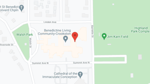 Map of the neighborhood around Villa St Vincent