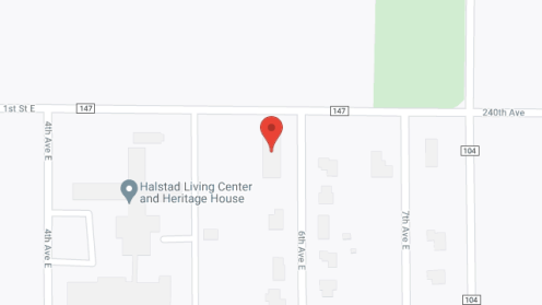 Map of the neighborhood around Sunrise Apartments