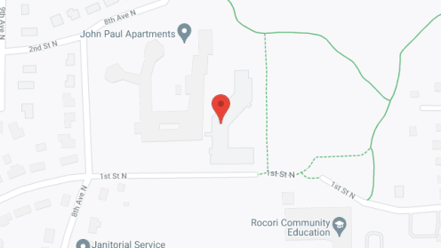 Map of the neighborhood around Assumption Home-DNC-REQ