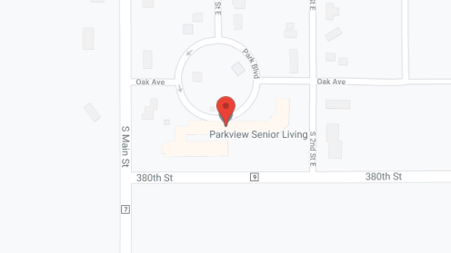 Map of the neighborhood around Parkview Home