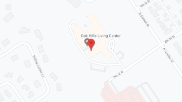Oak Hills Living Ctr in google map