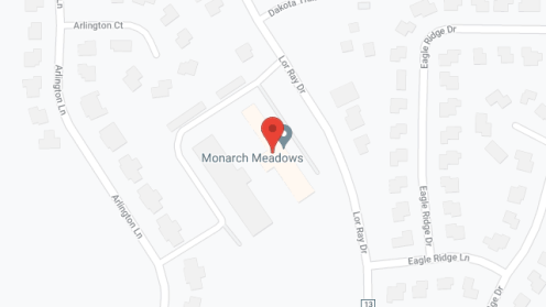 Map of the neighborhood around North Point