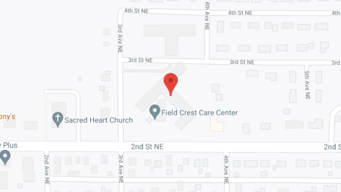 Map of the neighborhood around Crest View Villa