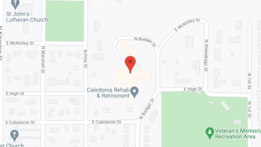 Caledonia Rehab and Retire Ctr in google map