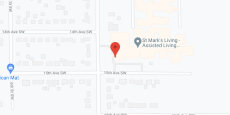 St. Mark's Living in google map