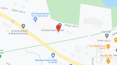 Map of the neighborhood around Victoria Care Center