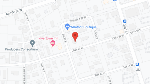 Map of the neighborhood around Stillwater Residence