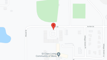 St Clare Living Community of Mora in google map