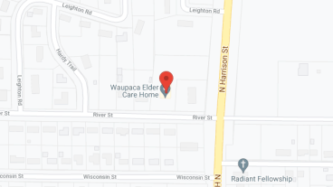 Waupaca Elder Care Home in google map