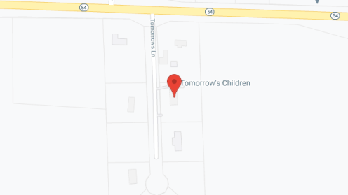 Map of the neighborhood around Tomorrows Children