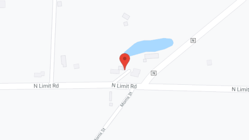 Map of the neighborhood around Our House