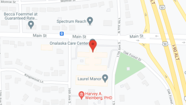 Onalaska Care Ctr in google map