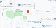 Evergreen Terrace in google map