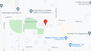 Evergreen Terrace in google map