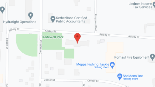 Map of the neighborhood around Evergreen Terrace