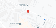 Woodside Oaks in google map