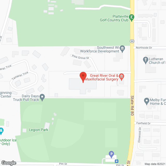 Edenbrook Platteville in google map