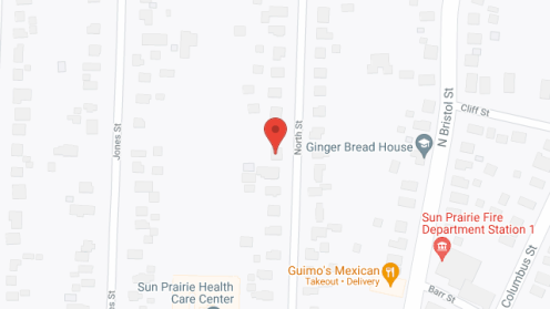 Map of the neighborhood around Helena House