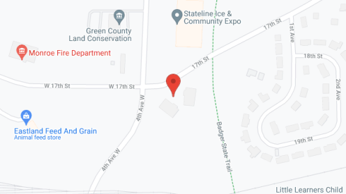 Map of the neighborhood around Graceland Manor II