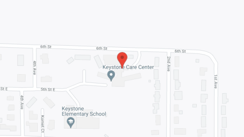 Map of the neighborhood around Keystone Nurse Care Ctr
