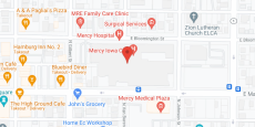 Mercy Hospital in google map