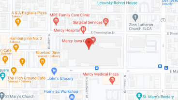 Mercy Hospital in google map