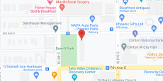 Clinton Housing Authority in google map