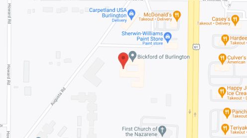 Map of the neighborhood around Sterling House
