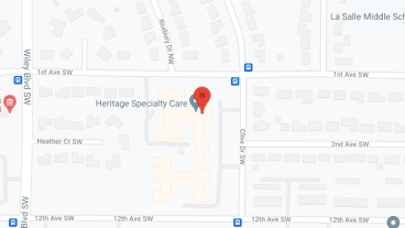 Heritage Nursing and Rehab Ctr in google map