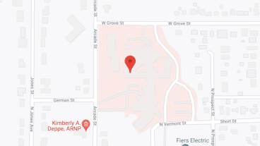Jackson County Public Hospital in google map