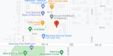 Manning Regional Healthcare in google map