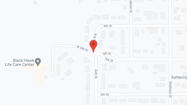 Black Hawk Life Care Ctr in google map