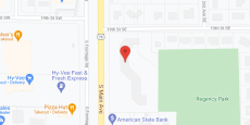 Regency Retirement Residents in google map