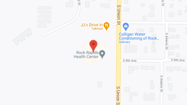 Rock Rapids Health Ctr in google map