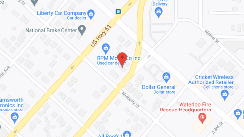 Map of the neighborhood around Milvern Guest Home