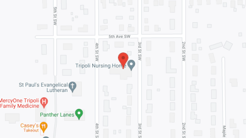 Map of the neighborhood around Tripoli Nursing Home