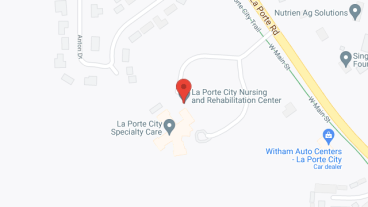 La Porte City Nursing and Rehab in google map