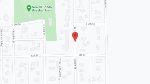 Map of the neighborhood around Fonda Nursing and Rehab Ctr