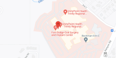 Trinity Regional Hospital in google map
