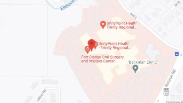 Trinity Regional Hospital in google map