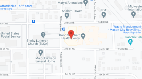 Map of the neighborhood around Cornerstone AL